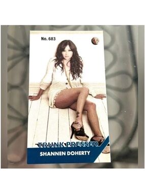 Shannen Doherty Beverly Hills 90210 Charmed Celebrity Mini Card Serial #’d /3